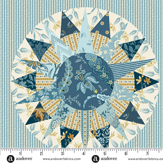 Marine Compass - "Beach House 108s" grande largeur Edyta Sitar
