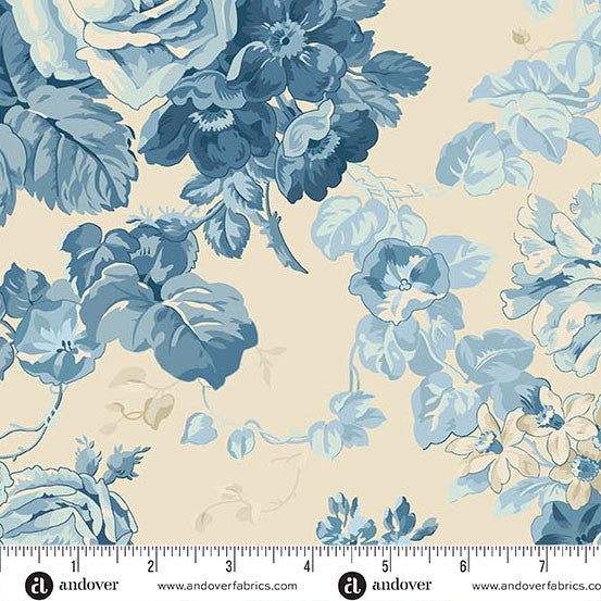A-10467-L-ROSE-BOUQUET-TWILL "Special Delivery" Edyta Sitar PRE-COMMANDE SEPTEMBRE 2026