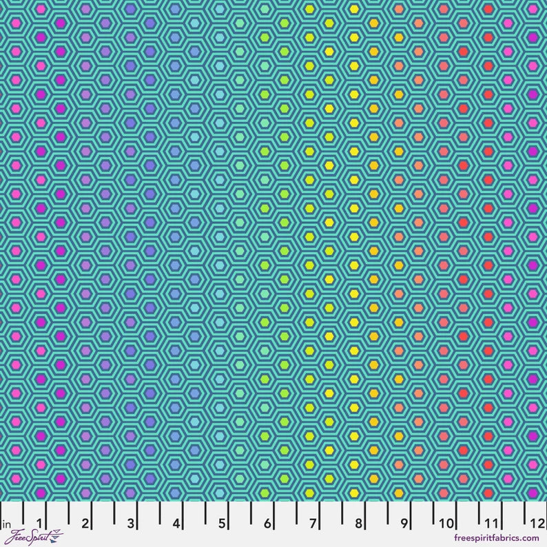 Peacock-PWTP151 "True Colors" Tula Pink