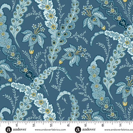 Ribbon Glass Blue A-1164-B "Beach_House" Edyta Sitar