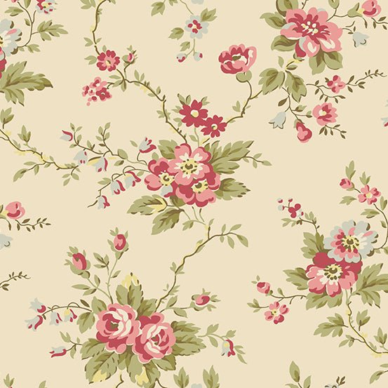 Antique Pretty A - 182 - N "Lady Tulip" Edyta Sitar - Carole Quilting