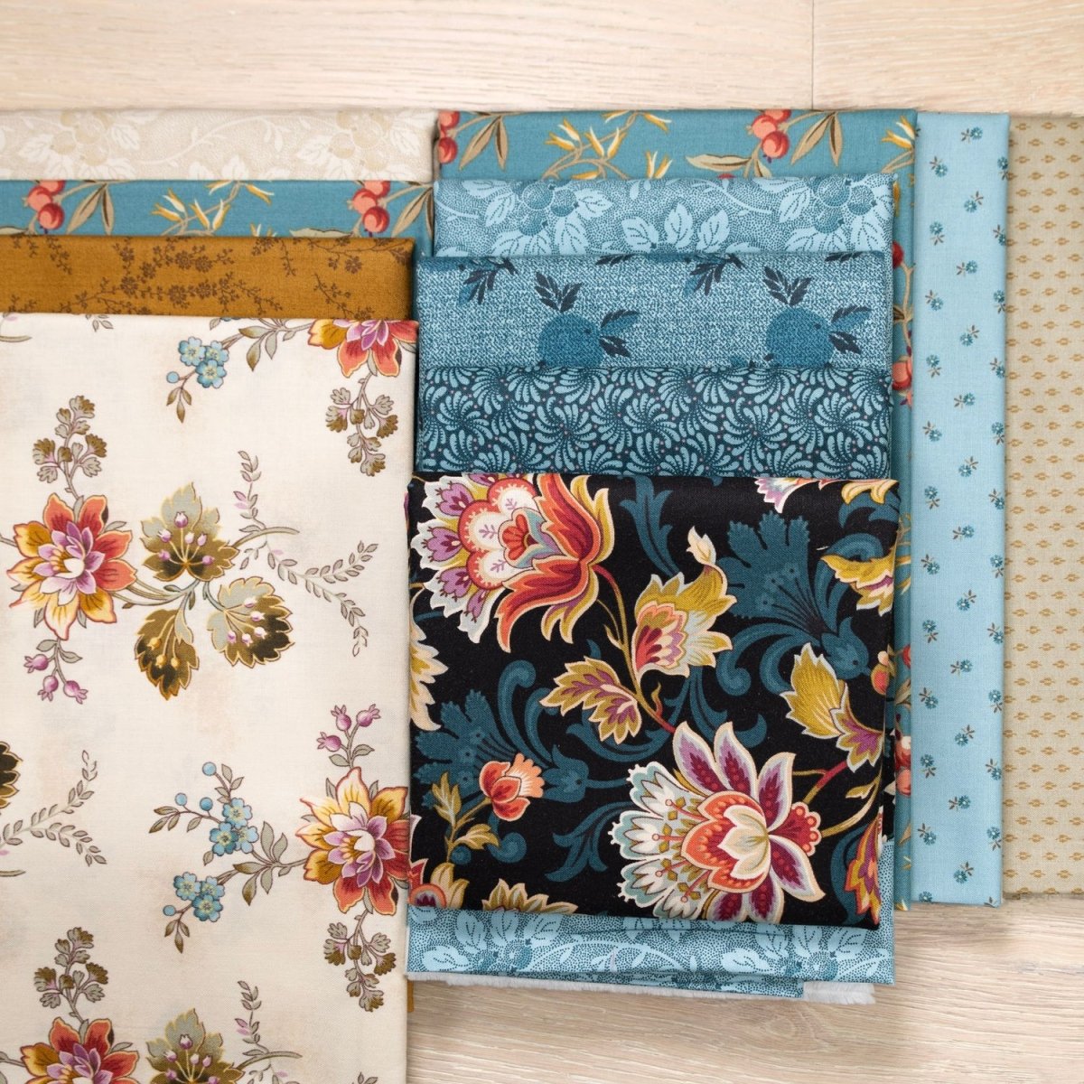 Arizona "Dahlia" - Kit TISSUS uniquement - modèle Edyta Sitar - Carole Quilting