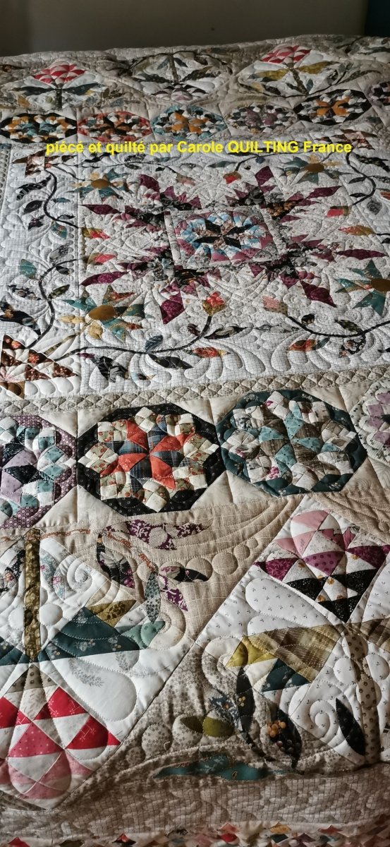 Bark - Cloth - Mist - A - 612 - LN - "Cocoa Pink" Edyta Sitar - Carole Quilting