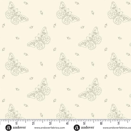 Black - Sand - Social - Butterfly_A - 1293 - LC "Pebbles" Edyta Sitar Andover - Carole Quilting