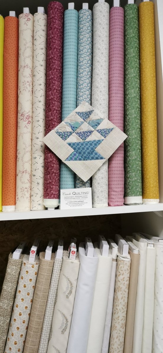 Candy Basket - Kit pré - coupé - modèle Edyta Sitar - Carole Quilting