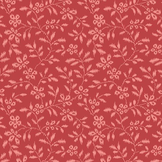 Carmine Vail A - 358 - R - "Strawberries and Cream" Edyta Sitar - Carole Quilting