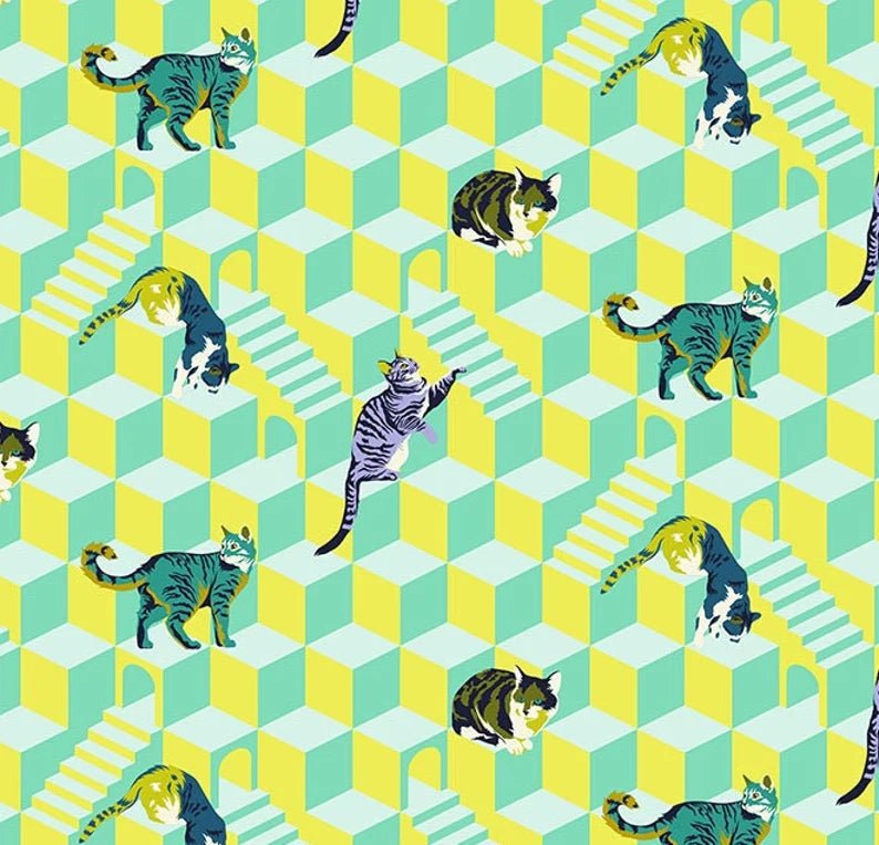Chats Meadow "Besties" Tula Pink - Carole Quilting