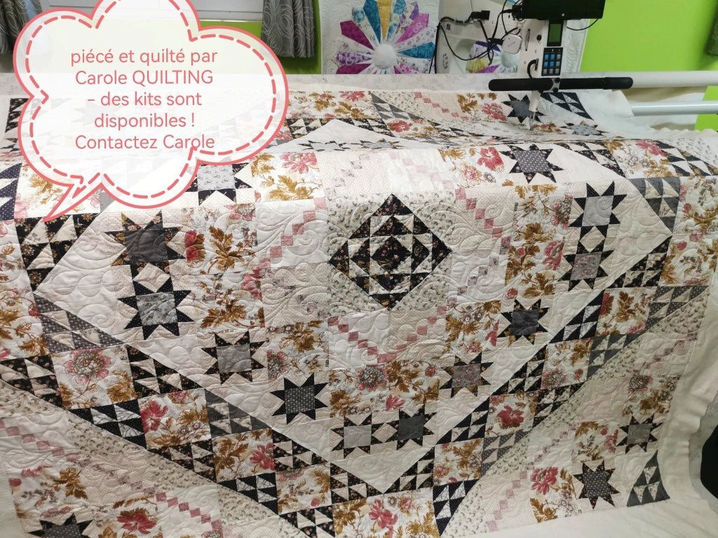 Clover Stormy A - 9451 - C "Moonstone" Edyta Sitar - Carole Quilting