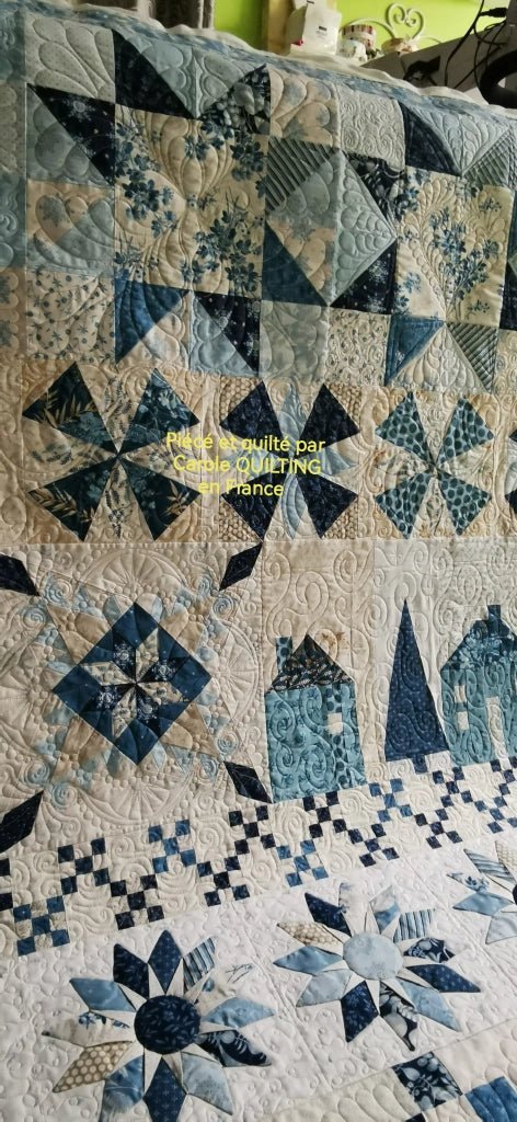 Collection Blue Escape – Edyta Sitar - Carole Quilting