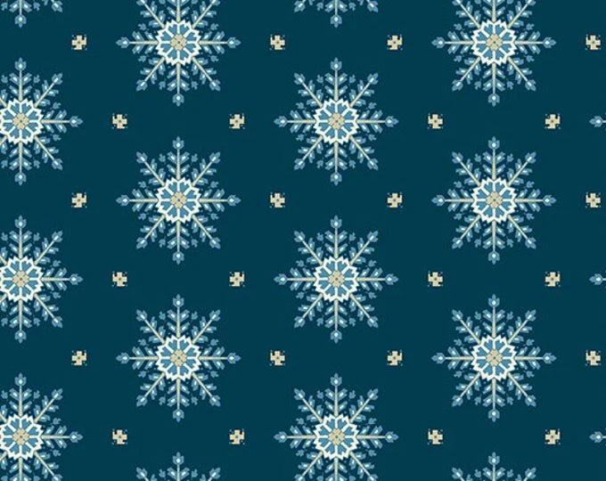 Crystal Uniform Blue A - 356 - B "Blue Escape" Edyta Sitar - Carole Quilting