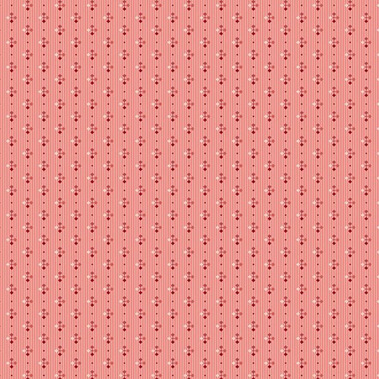 Dogwood Foulard A - 366 - E - "Strawberries and Cream" Edyta Sitar - Carole Quilting