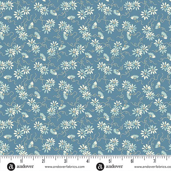 Dusk - Daisy - Chain - A - 1616 - B"Sewing - Bird" Edyta Sitar - Carole Quilting