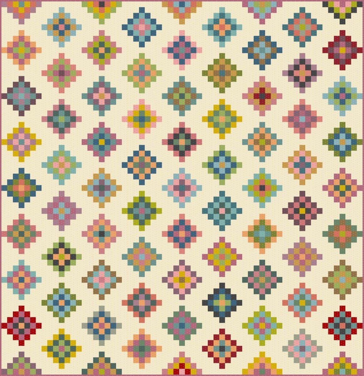 Forest A - 1234 - G1 "Twinkle" Edyta Sitar Andover - Carole Quilting