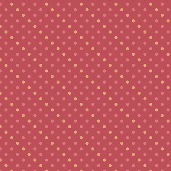 Garden Dew Crimson A - 196 - R "Lady Tulip" Edyta Sitar - Carole Quilting
