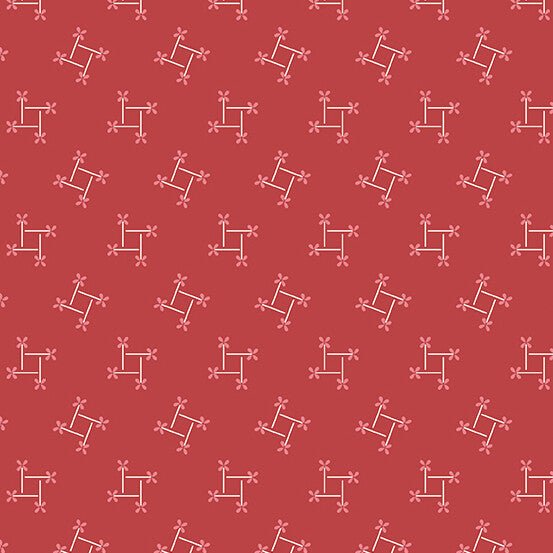 Pinwheel Ruby A - 496 - R "Strawberries and Cream" Edyta Sitar - Carole Quilting