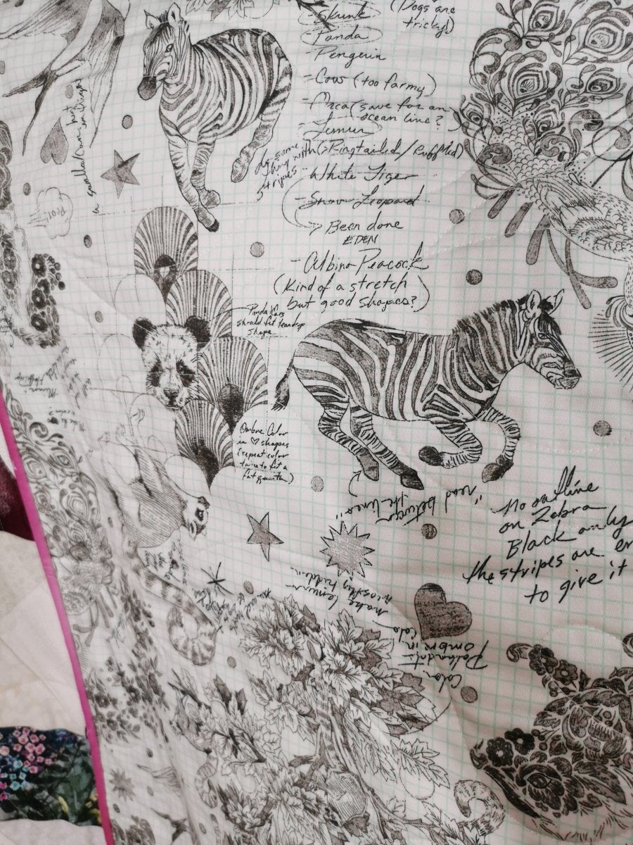 Quilt Etoiles Roses - Carole Quilting