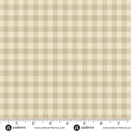 Gingham Linen -A-1673-LN  "Special Delivery" Edyta Sitar PRE-COMMANDE SEPTEMBRE 2026