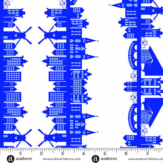 A-1689-B1 Delftware 9 Streets "Amsterdam" by Libs Elliott - pré-commande automne 2025