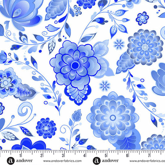 A-1690-LB Delftware Floret "Amsterdam" by Libs Elliott - pré-commande automne 2025
