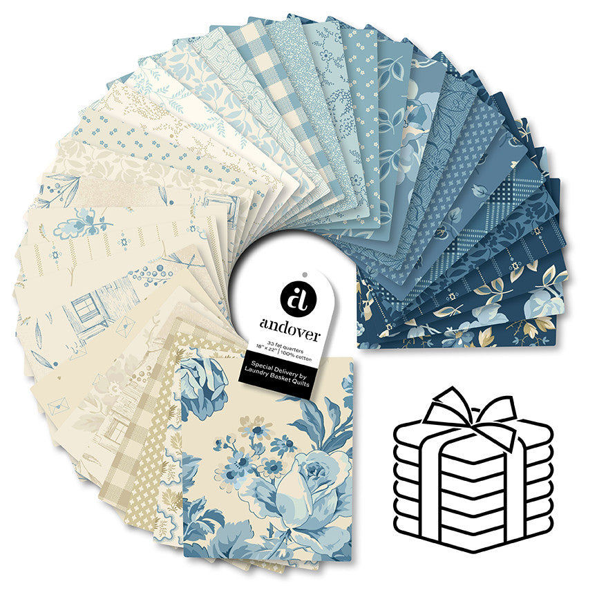 Fat-Quarter Bundle "Special Delivery" Edyta Sitar PRE-COMMANDE SEPTEMBRE 2026