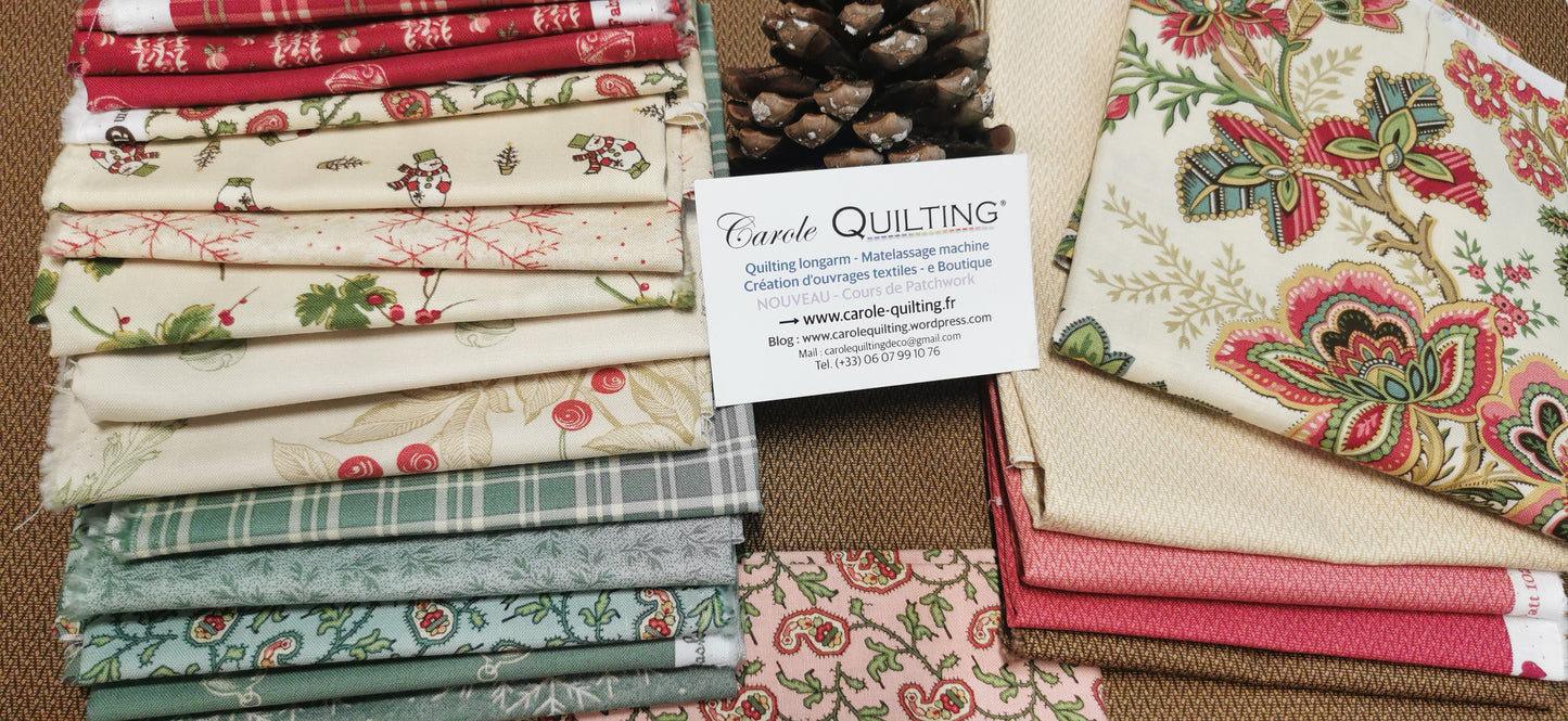 Fat-Quarter Bundle 4 "Garland" Edyta Sitar