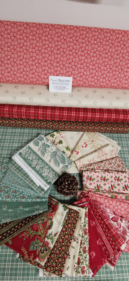 Fat-Quarter Bundle 24 "Jingle Bell" Edyta Sitar