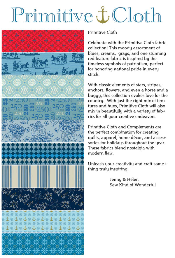 Collection Primitiv Cloth – Sew Kind of Wonderful
