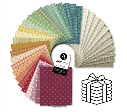 Fat-Quarter Bundle 36 "Quiltessential Mini" Edyta Sitar - PRE COMMANDE OCTOBRE 2026