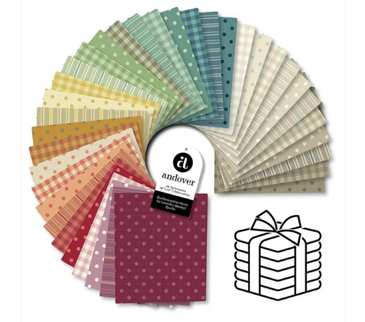 Fat-Quarter Bundle 36 "Quiltessential Mini" Edyta Sitar - PRE COMMANDE OCTOBRE 2026