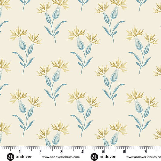 Sea Lavander Cream A-1172-L "Beach_House" Edyta Sitar