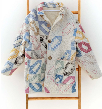 Modèle Veste "Quilter's Jacket" Edyta Sitar Laundry Basket Quilt