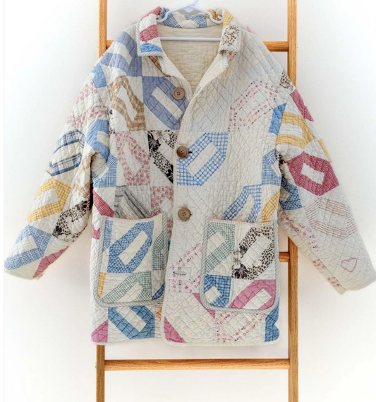 Modèle Veste "Quilter's Jacket" Edyta Sitar Laundry Basket Quilt