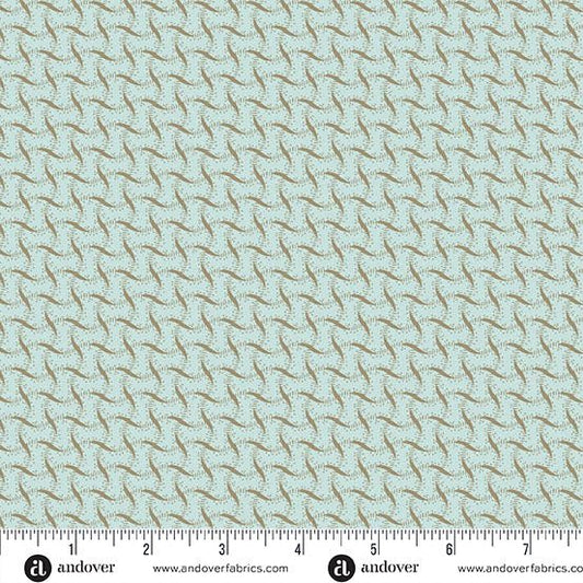 Adriatic - Ribbon - Weave - A - 1611 - LB "Sewing - Bird" Edyta Sitar - Carole Quilting