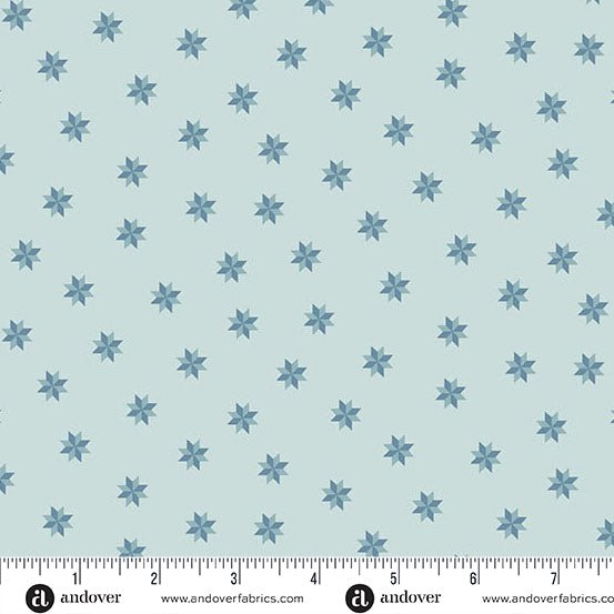 BlueBonnets - LeMoyne - Star - A - 1610 - B "Sewing - Bird" Edyta Sitar - Carole Quilting
