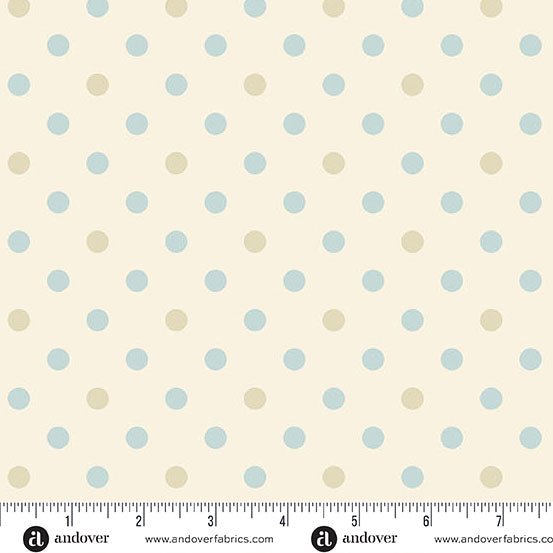 Cream - Pearls - A - 1615 - L "Sewing - Bird" Edyta Sitar - Carole Quilting