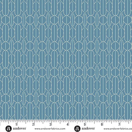 Deep - Indigo - Pin - Tuck - A - 1614 - B "Sewing - Bird" Edyta Sitar - Carole Quilting