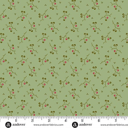 Fir - Jingle - Bells - A - 1043 - G "Joy" Edyta Sitar - Carole Quilting
