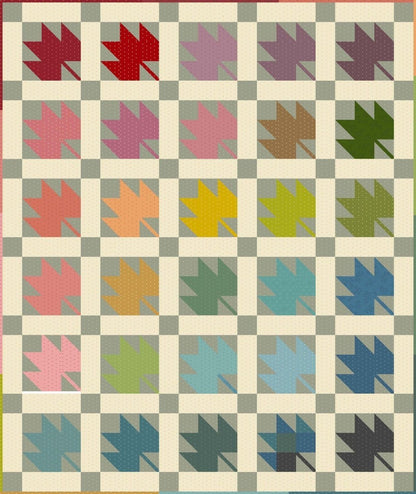 Forest A - 1234 - G1 "Twinkle" Edyta Sitar Andover - Carole Quilting