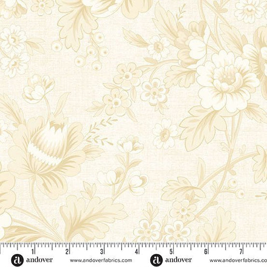 French_Vanilla - Dahlia_A - 1289 - L "Pebbles" Edyta Sitar Andover - Carole Quilting