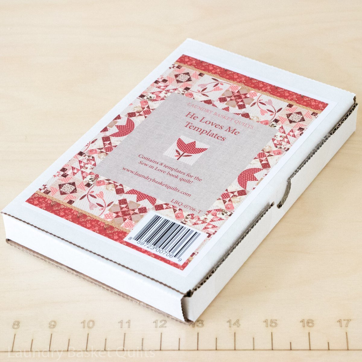 Gabarits Tulipe "Sew in Love" Edyta Sitar de Laundry Basket Quilts - Carole Quilting