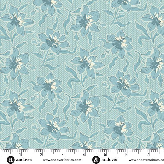 Glacier - Lilly - A - 1604 - B "Sewing - Bird" Edyta Sitar - Carole Quilting