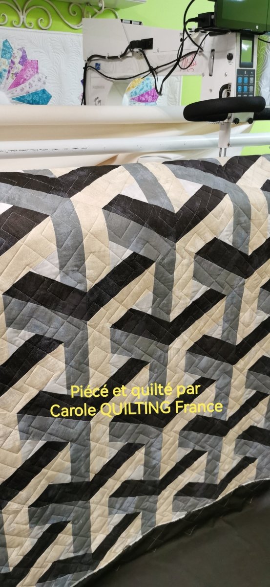 Inner City - Kit pré - coupé modèle Carole QUILTING - Carole Quilting