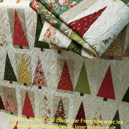 Gabarits Sapins - Gabarits "Pinehurst" modèle Edyta Sitar