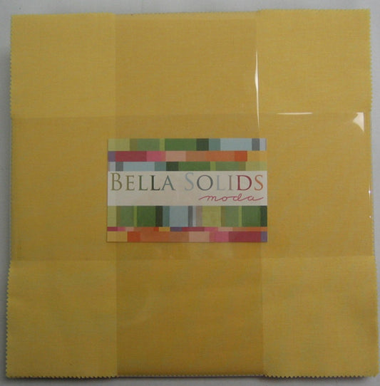 Layer Cake - 10"x10" Pastels "Bella Solid" Moda - Carole Quilting