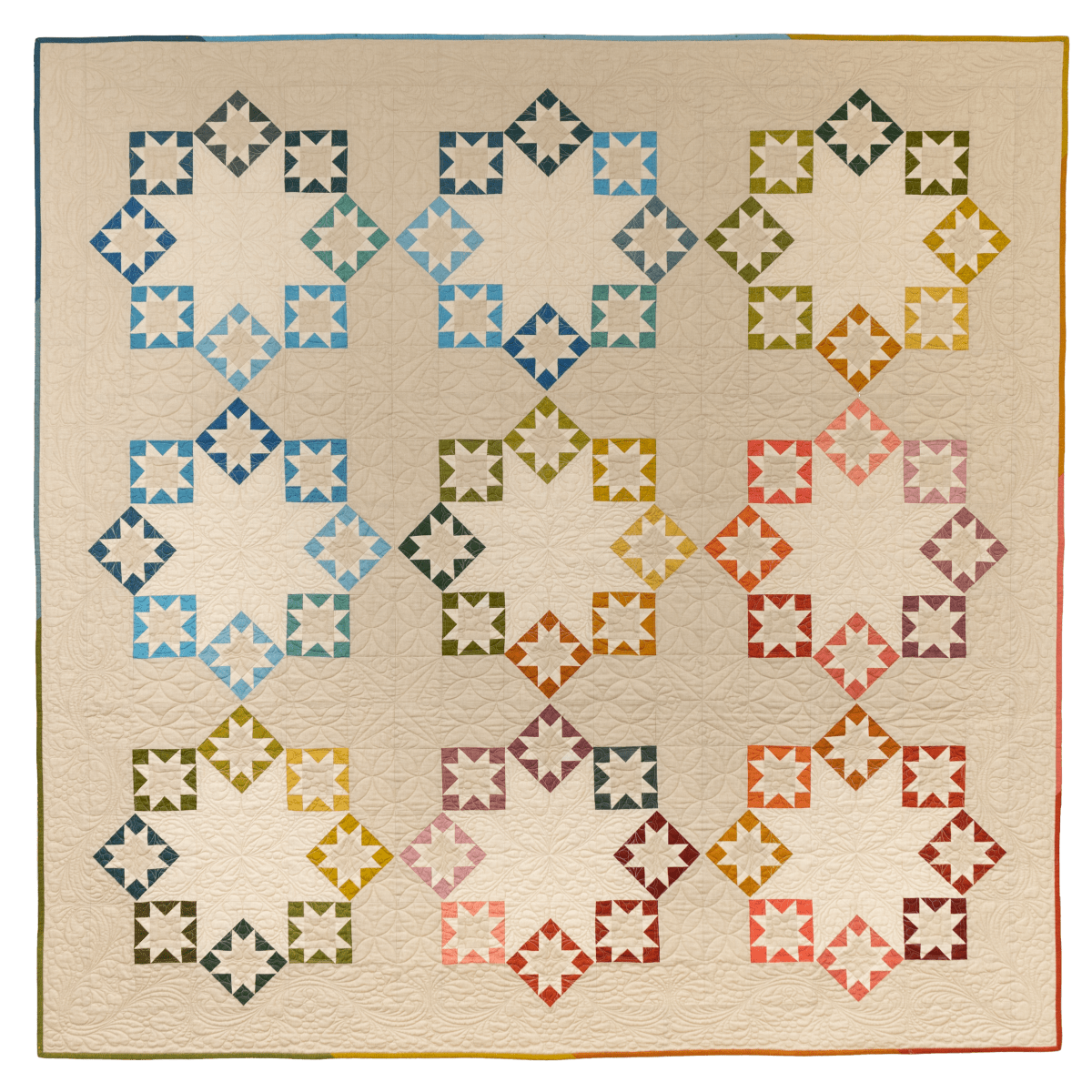 Livre "Rainbow Scraps" exemplaire unique signé par Edyta Sitar - Carole Quilting