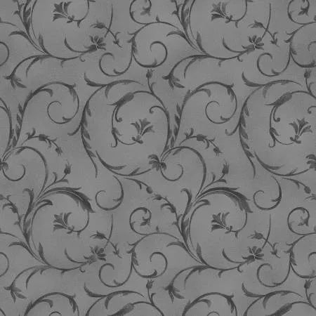 MASQB100 - KJ Gris Grande largeur "Beautiful backing 108" Maywood Studio - Carole Quilting