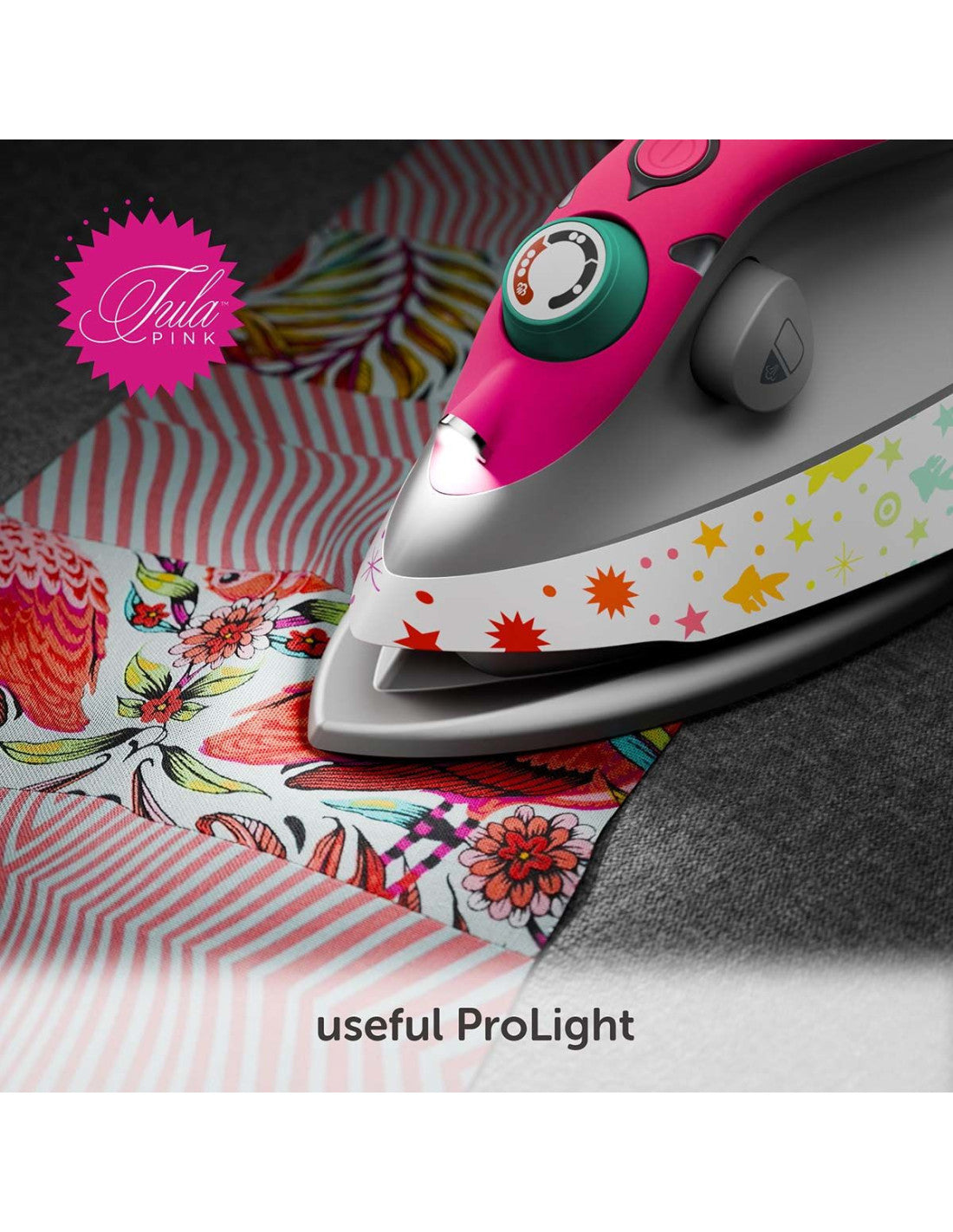 Mini Fer Tula Pink Oliso M3Pro Light Rose - en fabrication, livraison pour mi juillet 25