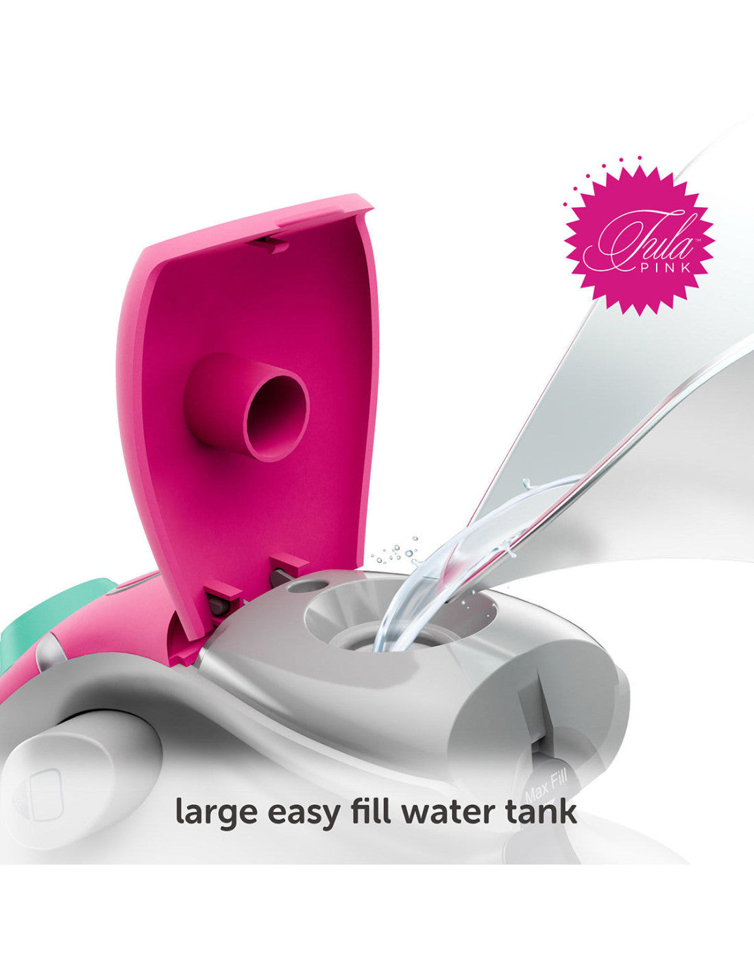 Mini Fer Tula Pink Oliso M3Pro Light Rose - en fabrication, livraison pour mi juillet 25