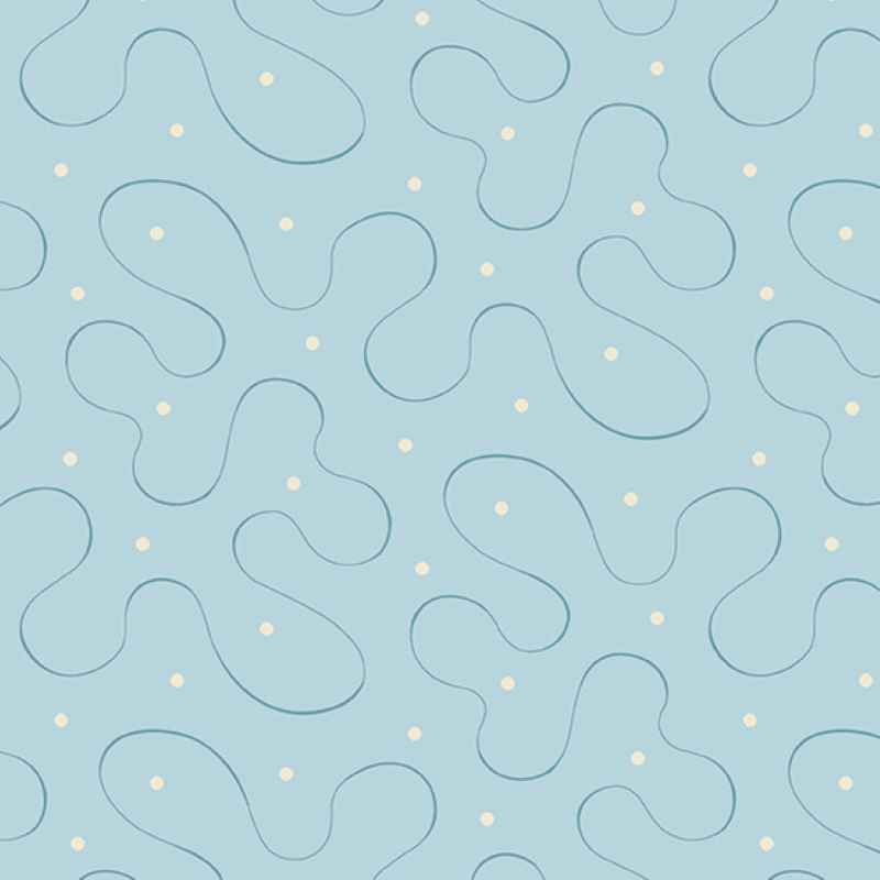 Ribbon Blue A - 9969 - LT "Blue Escape" Edyta Sitar - Carole Quilting