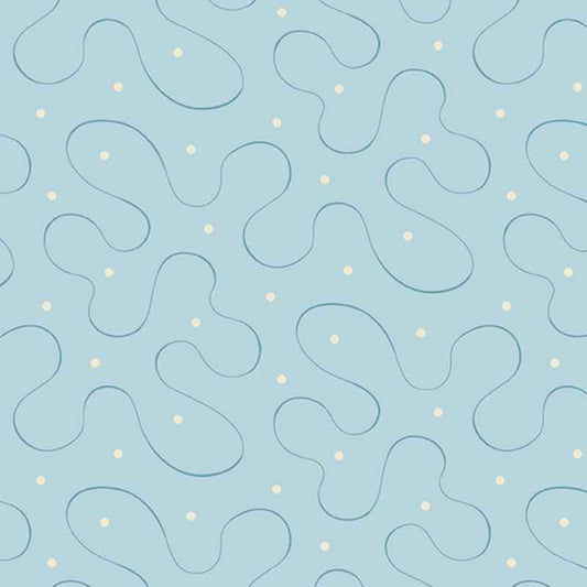 Ribbon Blue A - 9969 - LT "Blue Escape" Edyta Sitar - Carole Quilting